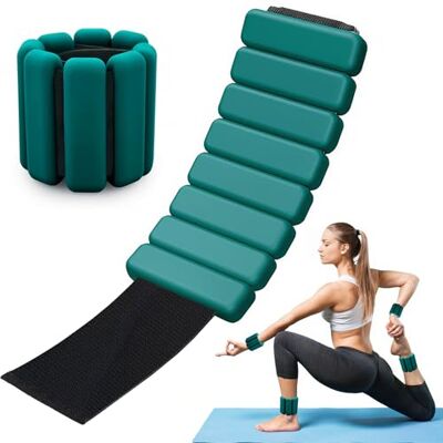 YGVQN 2 stuks verstelbare gewichten voor polsen en enkels, 0,45 kg en 0,9 kg – afneembare gewichten, dames en heren voor fitness, yoga, hardlopen, krachttraining, cardio, pilates, sport wandelen YGVQN 2 stuks verstelbare gewichten voor polsen en enkels, 0,45 kg en 0,9 kg – afneembare gewichten, dames en heren voor fitness, yoga, hardlopen, krachttraining, cardio, pilates, sport wandelen