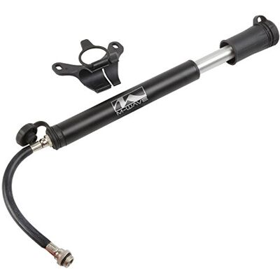 M-Wave Flexi Tube fietspomp met afneembare slang, zwart M-Wave Flexi Tube fietspomp met afneembare slang, zwart