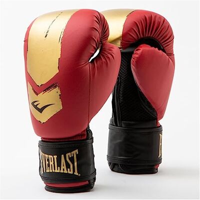 Everlast Prospect 2 Bokshandschoenen voor kinderen, rood/goud, 8 oz Everlast Prospect 2 Bokshandschoenen voor kinderen, rood/goud, 8 oz