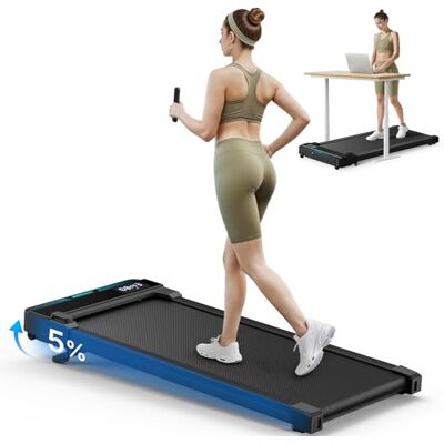 MERACH 3-in-1 loopband met afstandsbediening Loopband voor thuis, 2-6 km/u, 1-12 km/u, 45 dB, ultrastil, led-display, app MERACH 3-in-1 loopband met afstandsbediening Loopband voor thuis, 2-6 km/u, 1-12 km/u, 45 dB, ultrastil, led-display, app