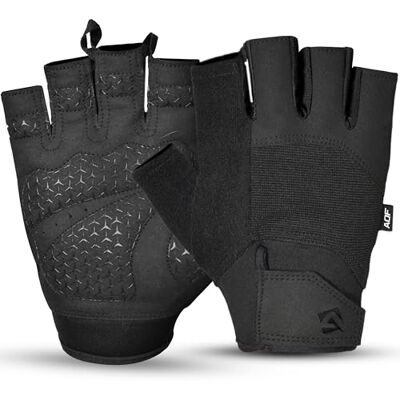 AQF Sporthandschoenen voor dames en heren, licht, ademend, antislip, met handpalmbescherming, voor crossfit, training, training en training AQF Sporthandschoenen voor dames en heren, licht, ademend, antislip, met handpalmbescherming, voor crossfit, training, training en training