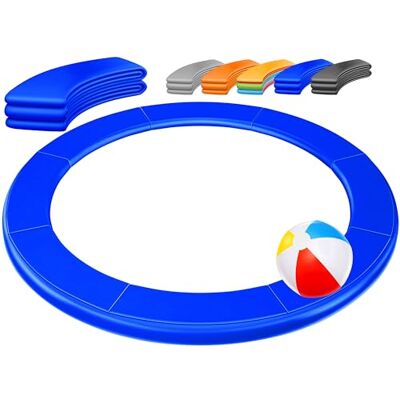 KESSER ® Trampoline afdekhoes, afdekkingen voor veren, diameter 244, 305, 366, 426 cm, breedte 30 cm, 100% UV-bestendig, scheurvast, met strandbal KESSER ® Trampoline afdekhoes, afdekkingen voor veren, diameter 244, 305, 366, 426 cm, breedte 30 cm, 100% UV-bestendig, scheurvast, met strandbal
