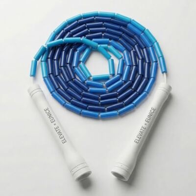 Elevate Rope Professioneel snelheidstouw 3 m verstelbaar springtouw PVC 5 mm met nylon kern voor cardio, dubbele sprongen en crossfit duurzaam springtouw Elevate Rope Professioneel snelheidstouw 3 m verstelbaar springtouw PVC 5 mm met nylon kern voor cardio, dubbele sprongen en crossfit duurzaam springtouw