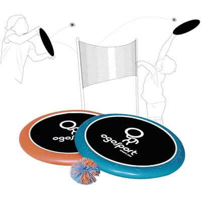 Schildkröt Ogo Sport Ogo Set van 2 zachte schijven Ø 29 cm, 1 bal, standaardformaat, de populaire speelklassieker Schildkröt Ogo Sport Ogo Set van 2 zachte schijven Ø 29 cm, 1 bal, standaardformaat, de populaire speelklassieker
