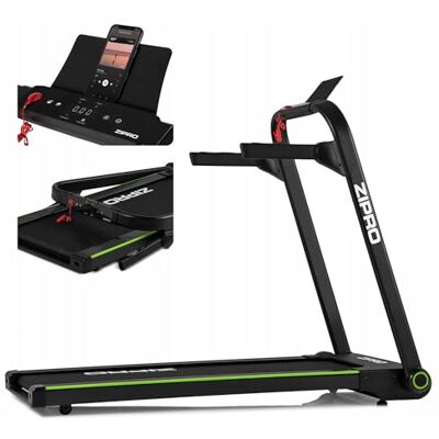 ZIPRO Jogger Loopband, opvouwbaar, elektrisch, compact, 1-16 km/u, maximaal gebruikersgewicht, 120 kg, kantelbare loopband, voor hardlopen en wandelen, gemakkelijk op te bergen ZIPRO Jogger Loopband, opvouwbaar, elektrisch, compact, 1-16 km/u, maximaal gebruikersgewicht, 120 kg, kantelbare loopband, voor hardlopen en wandelen, gemakkelijk op te bergen