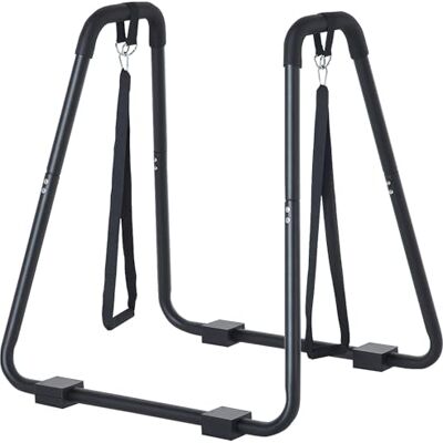 HOMCOM Multifunctionele dipstang met zwarte riem Krachttraining, home gym HOMCOM Multifunctionele dipstang met zwarte riem Krachttraining, home gym