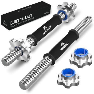 Amonax Gietijzeren halterschijvenset, 2,5 kg, 5 kg, 10 kg halterset voor 25 mm en 50 mm Olympische gewichtsstangen, metalen halterschijven voor gewichtheffen Amonax Gietijzeren halterschijvenset, 2,5 kg, 5 kg, 10 kg halterset voor 25 mm en 50 mm Olympische gewichtsstangen, metalen halterschijven voor gewichtheffen