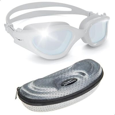 AqtivAqua DX Zwembril, breed gezichtsveld, voor volwassenen, mannen, vrouwen, anti-condens, waterdicht AqtivAqua DX Zwembril, breed gezichtsveld, voor volwassenen, mannen, vrouwen, anti-condens, waterdicht