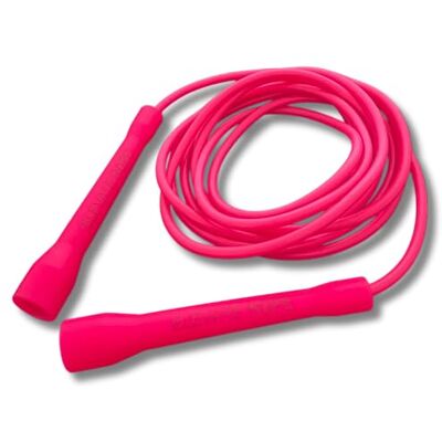 Elevate Rope Professioneel snelheidstouw 3 m verstelbaar springtouw PVC 5 mm met nylon kern voor cardio, dubbele sprongen en crossfit duurzaam springtouw Elevate Rope Professioneel snelheidstouw 3 m verstelbaar springtouw PVC 5 mm met nylon kern voor cardio, dubbele sprongen en crossfit duurzaam springtouw