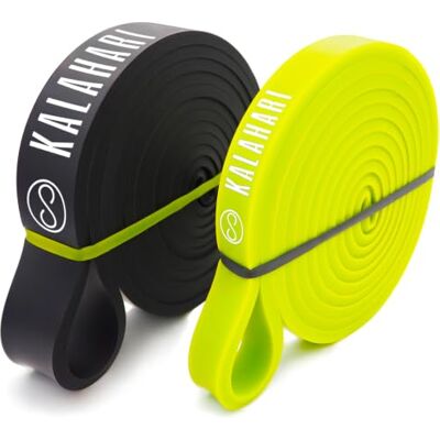 KALAHARI 4 wellness KALAHARI Resistance Band Fitness Set Plus E-book Oefeningen in het Italiaans Elastische weerstandsbanden voor krachttraining, mobiliteit, stretching, pull-ups Training Loop Bands - KALAHARI 4 wellness KALAHARI Resistance Band Fitness Set Plus E-book Oefeningen in het Italiaans Elastische weerstandsbanden voor krachttraining, mobiliteit, stretching, pull-ups Training Loop Bands -