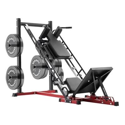 VEVOR Verstelbare dijenpers, been- en dijbeentrainer, met lineaire lagers en gewichtsopslag, uitrusting voor onderlichaam, quadriceps, hamstrings, billen en kuiten, gym VEVOR Verstelbare dijenpers, been- en dijbeentrainer, met lineaire lagers en gewichtsopslag, uitrusting voor onderlichaam, quadriceps, hamstrings, billen en kuiten, gym