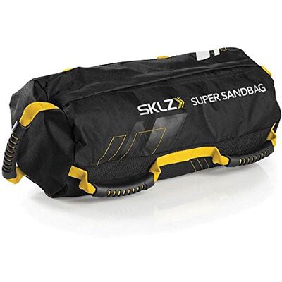 SKLZ Super zandtas, geel-zwart, Eén maat SKLZ Super zandtas, geel-zwart, Eén maat