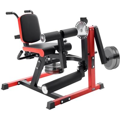 VEVOR Zittende beenverlengings- en krommingsmachine, roterende dijbeenverlenging, verstelbare speciale trainingsapparatuur voor het onderlichaam, robuuste trainingsbank voor de sportschool VEVOR Zittende beenverlengings- en krommingsmachine, roterende dijbeenverlenging, verstelbare speciale trainingsapparatuur voor het onderlichaam, robuuste trainingsbank voor de sportschool