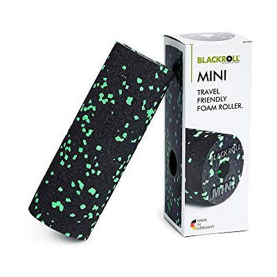 BLACKROLL ® MINI, foamroller voor gerichte zelfmassage van spieren, massage roller voor verschillende delen van het lichaam, 15 cm x 5 cm, zwart/groen BLACKROLL ® MINI, foamroller voor gerichte zelfmassage van spieren, massage roller voor verschillende delen van het lichaam, 15 cm x 5 cm, zwart/groen