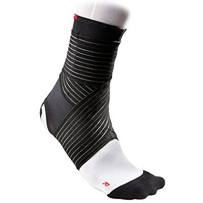 McDavid Enkelbrace van mesh met band, zwart, L McDavid Enkelbrace van mesh met band, zwart, L