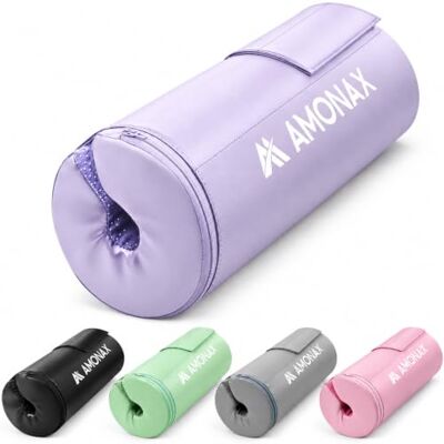 Amonax Heupduwen Halterkussen, extra dikke schuimvulling, fitnessaccessoires, fitness, training, kussensloop voor heupen, vrouwen en mannen Amonax Heupduwen Halterkussen, extra dikke schuimvulling, fitnessaccessoires, fitness, training, kussensloop voor heupen, vrouwen en mannen
