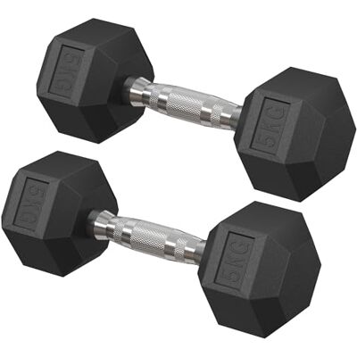 SONGMICS Zeshoekige halterset voor training, fitness, gewichtheffen thuis SONGMICS Zeshoekige halterset voor training, fitness, gewichtheffen thuis