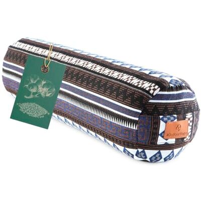#DoYourYoga Cilindrisch yogakussen, 68 cm x 22 cm, gevuld met biologische spelt of biologische boekweitschalen (KBA), wasbare hoes, yogakussen en meditatiestoel, Zafu-kussen voor Yin Yoga #DoYourYoga Cilindrisch yogakussen, 68 cm x 22 cm, gevuld met biologische spelt of biologische boekweitschalen (KBA), wasbare hoes, yogakussen en meditatiestoel, Zafu-kussen voor Yin Yoga