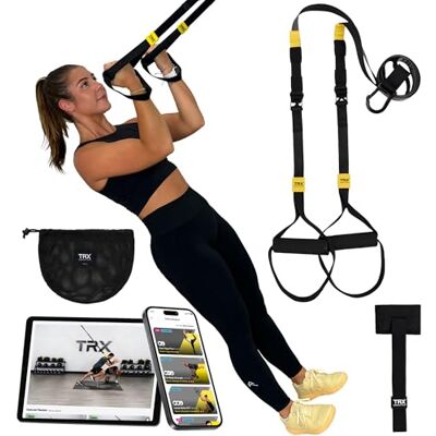 TRX GO Suspension Trainer Slingtrainer voor de professional die vaak reist of voor elk fitnesstraject Training Club-app Grijs TRX GO Suspension Trainer Slingtrainer voor de professional die vaak reist of voor elk fitnesstraject Training Club-app Grijs