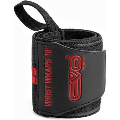EVO Fitness Polsband, krachttraining, 45 cm, polsbescherming, polsband, krachttraining, gewichtheffen, krachttraining, polsbescherming, crossfit, dames en heren EVO Fitness Polsband, krachttraining, 45 cm, polsbescherming, polsband, krachttraining, gewichtheffen, krachttraining, polsbescherming, crossfit, dames en heren