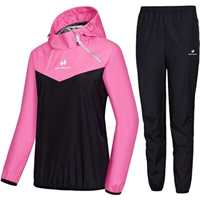 HOTSUIT Saunapak met ritssluiting, halfopen saunapak voor dames HOTSUIT Saunapak met ritssluiting, halfopen saunapak voor dames