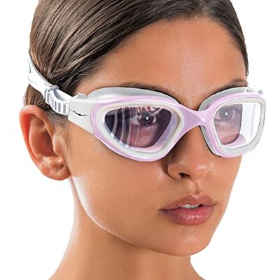 AqtivAqua DX Zwembril, breed gezichtsveld, voor volwassenen, mannen, vrouwen, anti-condens, waterdicht AqtivAqua DX Zwembril, breed gezichtsveld, voor volwassenen, mannen, vrouwen, anti-condens, waterdicht
