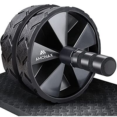Amonax Convertible Oefening Wheel Roller Buikroller Ab Wheel Ab Roller met Grote Kniemat voor Buikspiertraining. Buiktrainer, Buikspierroller, Buiktraining voor Mannen en Vrouwen, Buikspierwiel.. Amonax Convertible Oefening Wheel Roller Buikroller Ab Wheel Ab Roller met Grote Kniemat voor Buikspiertraining. Buiktrainer, Buikspierroller, Buiktraining voor Mannen en Vrouwen, Buikspierwiel..