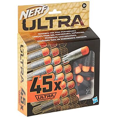 Nerf Ultra 45-dart navulverpakking – het ultieme Dart plezier – alleen compatibel met Ultra Blasters Nerf Ultra 45-dart navulverpakking – het ultieme Dart plezier – alleen compatibel met Ultra Blasters