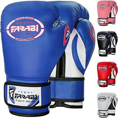 Farabi Sports Farabi Starlux Junior bokshandschoenen voor kinderen van 3 tot 12 jaar Farabi Sports Farabi Starlux Junior bokshandschoenen voor kinderen van 3 tot 12 jaar