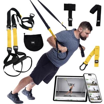 TRX All-in-One Suspension Trainer een ultraflexibel systeem voor je thuisfitness slingsysteem inclusief toegang tot Training Club TRX All-in-One Suspension Trainer een ultraflexibel systeem voor je thuisfitness slingsysteem inclusief toegang tot Training Club