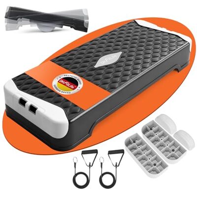 DH FitLife Stepper House Verstelbaar 10/15 cm Balance Training Verstelbaar step-board, step aerobics & step up, coördinatie en balans, spierversterking, fitness thuis DH FitLife Stepper House Verstelbaar 10/15 cm Balance Training Verstelbaar step-board, step aerobics & step up, coördinatie en balans, spierversterking, fitness thuis
