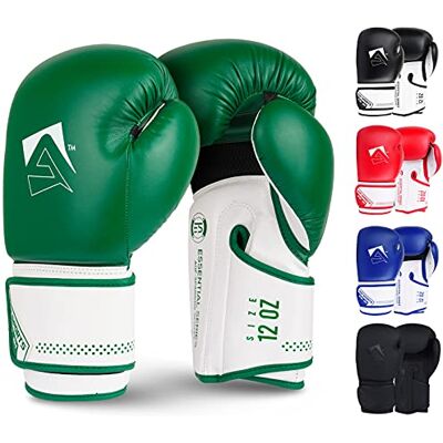 AQF Bokshandschoenen voor training en MMA, Muay Thai, bokszak, sparring, MMA voor mannen en vrouwen, volwassenen, kickboksen, vechten en bokszak met extra lagen van 20,3 cm AQF Bokshandschoenen voor training en MMA, Muay Thai, bokszak, sparring, MMA voor mannen en vrouwen, volwassenen, kickboksen, vechten en bokszak met extra lagen van 20,3 cm