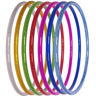 hoopomania Hoelahoep hoepels voor kinderen, hologram, Ø 60/70/80 cm hoopomania Hoelahoep hoepels voor kinderen, hologram, Ø 60/70/80 cm