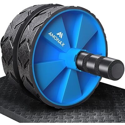 Amonax Convertible Oefening Wheel Roller Buikroller Ab Wheel Ab Roller met Grote Kniemat voor Buikspiertraining. Buiktrainer, Buikspierroller, Buiktraining voor Mannen en Vrouwen, Buikspierwiel.. Amonax Convertible Oefening Wheel Roller Buikroller Ab Wheel Ab Roller met Grote Kniemat voor Buikspiertraining. Buiktrainer, Buikspierroller, Buiktraining voor Mannen en Vrouwen, Buikspierwiel..