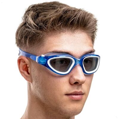 AqtivAqua DX Zwembril, breed gezichtsveld, voor volwassenen, mannen, vrouwen, anti-condens, waterdicht AqtivAqua DX Zwembril, breed gezichtsveld, voor volwassenen, mannen, vrouwen, anti-condens, waterdicht