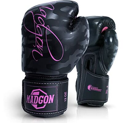 MADGON Bokshandschoenen voor dames, perfect materiaal voor ongelooflijke duurzaamheid, kickbokshandschoenen voor dames, perfect voor vechtsporten, MMA, sparren en boksen, ongelooflijk MADGON Bokshandschoenen voor dames, perfect materiaal voor ongelooflijke duurzaamheid, kickbokshandschoenen voor dames, perfect voor vechtsporten, MMA, sparren en boksen, ongelooflijk
