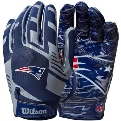 Wilson Youth NFL Team Super Grip Handschoenen, uniseks Wilson Youth NFL Team Super Grip Handschoenen, uniseks