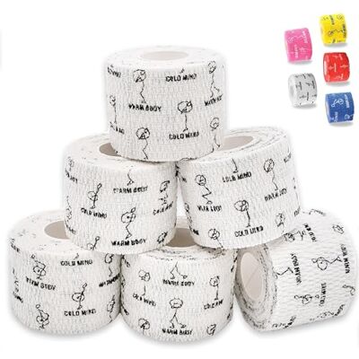WARM BODY COLD MIND Preuve de la Sueur Bande de Pouce Tape pour Crossfit, Ruban d'Haltérophilie Musculation Weightlifting Powerlifting Fitness WARM BODY COLD MIND Preuve de la Sueur Bande de Pouce Tape pour Crossfit, Ruban d'Haltérophilie Musculation Weightlifting Powerlifting Fitness