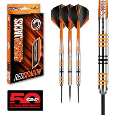 Dragon Amberjack Series dartset met flights en shafts (tiges) Dragon Amberjack Series dartset met flights en shafts (tiges)