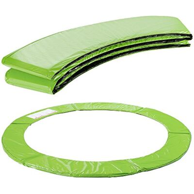 Arebos Randbescherming voor trampoline, diameter 244 cm, van pvc en polyethyleen, scheurvast, 100% uv-bestendig en waterdicht, lichtgroen Arebos Randbescherming voor trampoline, diameter 244 cm, van pvc en polyethyleen, scheurvast, 100% uv-bestendig en waterdicht, lichtgroen