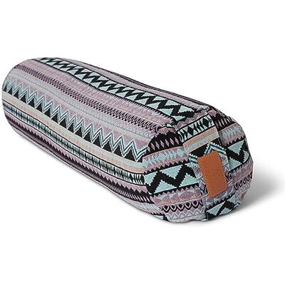 #DoYourYoga Cilindrisch yogakussen, 68 cm x 22 cm, gevuld met biologische spelt of biologische boekweitschalen (KBA), wasbare hoes, yogakussen en meditatiestoel, Zafu-kussen voor Yin Yoga #DoYourYoga Cilindrisch yogakussen, 68 cm x 22 cm, gevuld met biologische spelt of biologische boekweitschalen (KBA), wasbare hoes, yogakussen en meditatiestoel, Zafu-kussen voor Yin Yoga