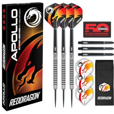 Dragon APOLLO Dartset 24 gram met vluchten en schachten Hardcore Dart Dragon APOLLO Dartset 24 gram met vluchten en schachten Hardcore Dart