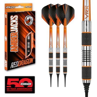 Dragon Amberjack 1: 18g Tungsten dartpijlen met zachte punten, staartstukken, staarthouder Dragon Amberjack 1: 18g Tungsten dartpijlen met zachte punten, staartstukken, staarthouder
