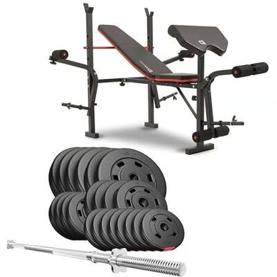 HS HOP-SPORT Hop-Sport Multifunctionele opvouwbare halterset en halterbank, curlstandaard, vlinder, beenpers, 31 mm kunststof gewichtsschijven en halterstangen 38 kg 129,5 kg HS HOP-SPORT Hop-Sport Multifunctionele opvouwbare halterset en halterbank, curlstandaard, vlinder, beenpers, 31 mm kunststof gewichtsschijven en halterstangen 38 kg 129,5 kg