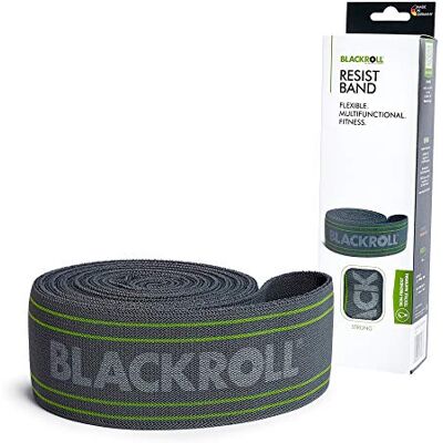 BLACKROLL RESIST BAND Elastische band voor weerstand, fitness, latexvrij, band voor krachttraining, yoga, pilates en crossfit in twee verschillende diktes BLACKROLL RESIST BAND Elastische band voor weerstand, fitness, latexvrij, band voor krachttraining, yoga, pilates en crossfit in twee verschillende diktes