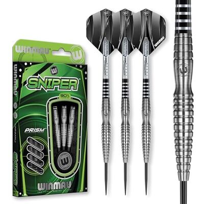 WINMAU Sniper V2 dartpijlen, 90% staal, 24 g WINMAU Sniper V2 dartpijlen, 90% staal, 24 g