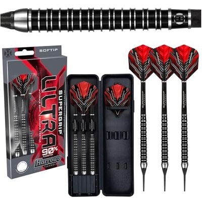 Harrows Supergrip Ultra 90% Soft Tip 22 g Harrows Supergrip Ultra 90% Soft Tip 22 g