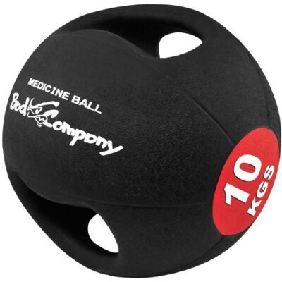 Bad Company Pro-Grip Medische bal met 2 handgrepen Bad Company Pro-Grip Medische bal met 2 handgrepen