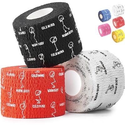 WARM BODY COLD MIND Preuve de la Sueur Bande de Pouce Tape pour Crossfit, Ruban d'Haltérophilie Musculation Weightlifting Powerlifting Fitness WARM BODY COLD MIND Preuve de la Sueur Bande de Pouce Tape pour Crossfit, Ruban d'Haltérophilie Musculation Weightlifting Powerlifting Fitness