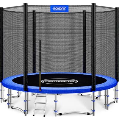 Monzana TÜV SÜD GS geteste trampoline complete set veiligheidsnet ladder randbescherming outdoor trampoline kinderen Monzana TÜV SÜD GS geteste trampoline complete set veiligheidsnet ladder randbescherming outdoor trampoline kinderen
